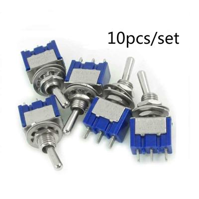 Miniature Toggle Switch 3 Pin ON// //ON SPDT 6A 125VAC//3A 250VAC Mini Switches