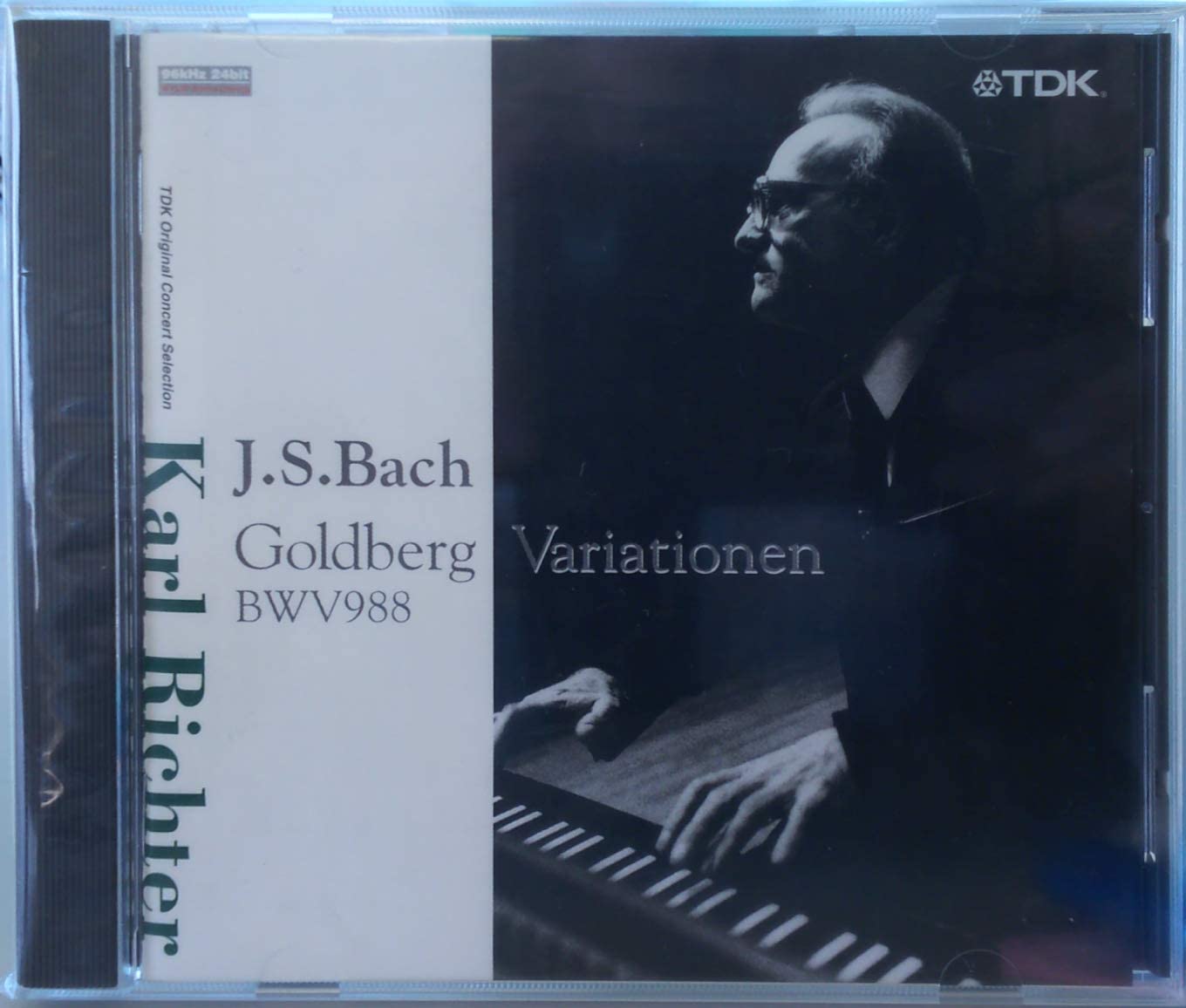 

CD RICHTER (KARL) - JS Bach: Goldberg Variations TDKOC003 Japan Obi Classical Used