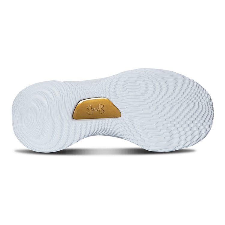 Under Armour Curry 8 Cushioning Slip Resistant Abrasion Resistant Breathable Mid top Children's Basketball Shoes 3024457-102