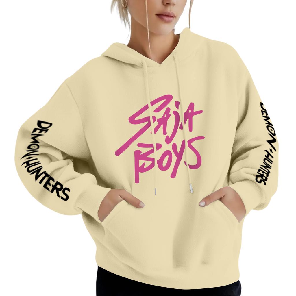 Girl Witch Hunting Group Hoodie Sweatshirt For Sports And Leisure