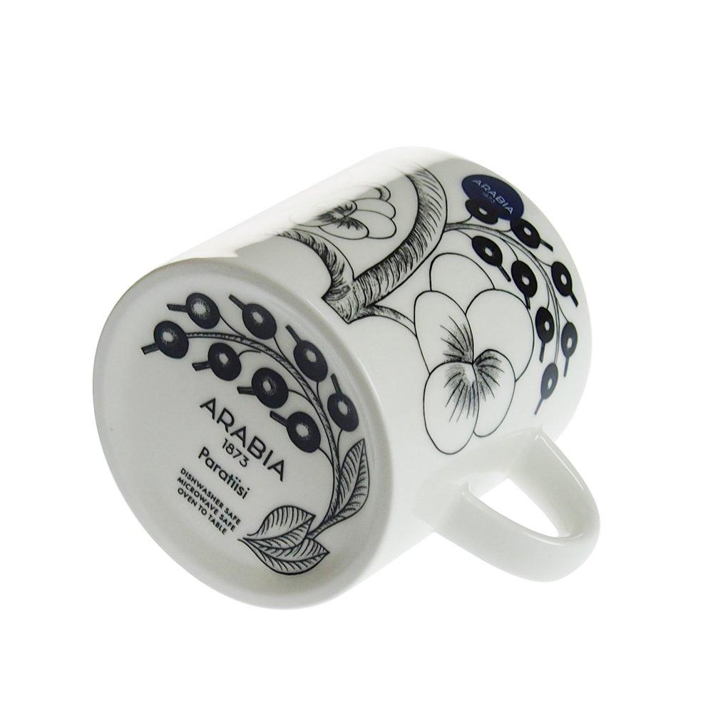 Arabia Paratiisi Svart Produktmugg, 240cc, Artikelnummer 64-1180-100305-5