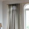 Curtain Finished American Country Retro Balcony Bedroom Dining Room Kitchen Personalized Embroidery Flower Retro Bay Window