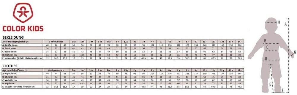 Color Kids Shell Jacket 5968 Fuchsia Black