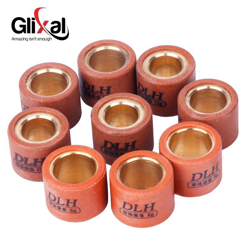 GY6 125cc 150cc High Performance Racing DLH Variator Kit with Roller Weights Driving Pulley for 152QMI 157QMJ Scooter Moped