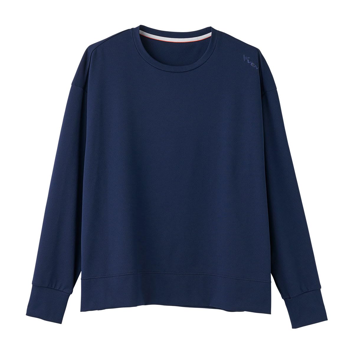 

Venex Standard Long Sleeve Crew Neck Size for General Medical Devices Women s Dry+ T-Shirt, Navy, M,