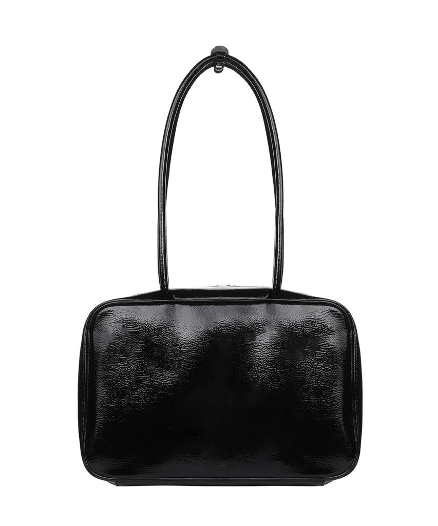 Nick&Nicole Nicole Logo Minimal Square Bag_Black