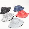 Unisex Trendy Versatile Sunshade Bucket Hat with Cashew Flower,Double-sided Sun Hat for Outdoor Vacation Travel