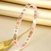 Retro Roman Numeral Women's European and American Light Luxury Bracelet