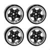 4 Pieces 1.3 Inch Wheel Hubs, Width 1.5 Cm, Metal Outer Diameter 3.7 Cm for -18 1: 18 RC Car, And to