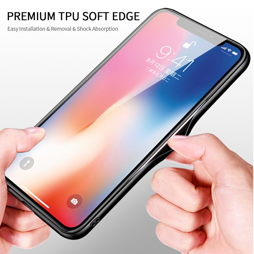 Handyhülle aus gehärtetem Glas für OPPO Reno13 Reno14 Realme 11 12Pro 14 GTNeo6 C21Y C53 C75 OnePlus Nord2 NordCE3Lite Stoßfeste Hülle mit weichen Kanten