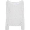 Women's Sweet Summer 2025 White Long-Sleeve T-Shirt Cardigan