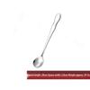 26cm Stainless Steel Gourd Handle Oil and Soup Ladle with Pointed and Round Tips