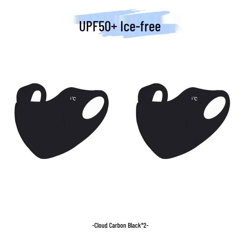 Unisex Breathable Sunscreen Mask with UV Protection and Ice Silk Fabric