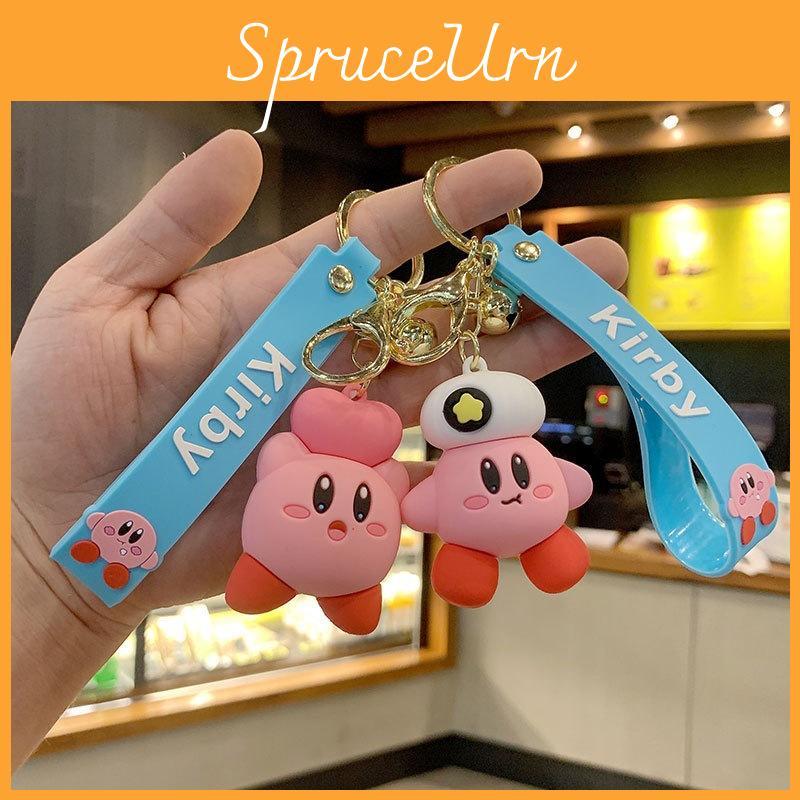 Lovely Star Kirby Key Holder For Gifts Environmentally Friendly Pvc Material In Assorted Designs