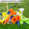 Yeni Dayanıklı Büyük Bardak Plastik Golf Topu Sivri Uçları 83mm - Düşük Kırılma, Sınırlı Hasar Tasarımı
