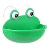 Selvklebende Lekkende Vann Avløpsstativ Tegneserie Sugekopp Såpeskål Frosk Såpeholder Oppbevaringsboks