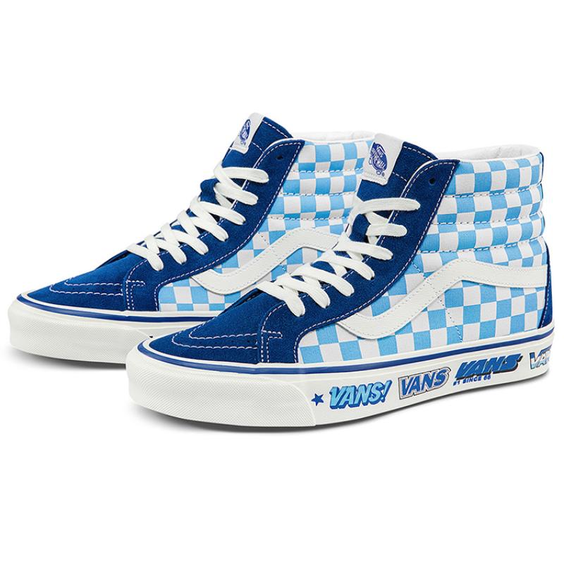 Vans Unisex Style 38 Sneakers Blue/White Vans VN0A5KRIA5I
