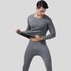 Hengyuanxiang Men's Pure Cotton Thermal Underwear Set