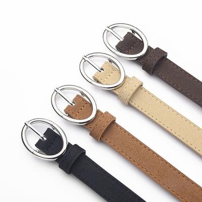 Lässiger Business-Hüftgürtel Luxuriöses Design Taillenband Modischer Wildleder-Ledergürtel Für Damen