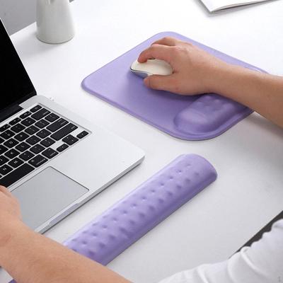 Keyboard Mouse Pad Wrist Support Rest Anti Slip Bottom Comfortable Mice for