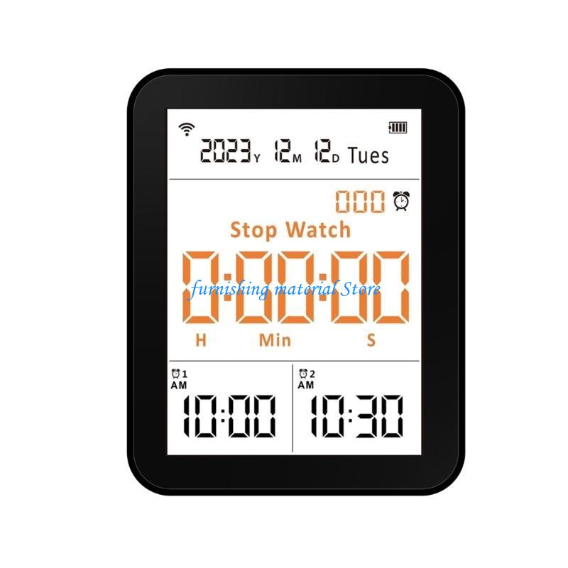 Y5GD 13 in 1 Temperature and Humidity Monitors Multifunction Air Qualitys Monitors TVOC HCHO Tester with PM2.5 PM1.0 PM10 CO2