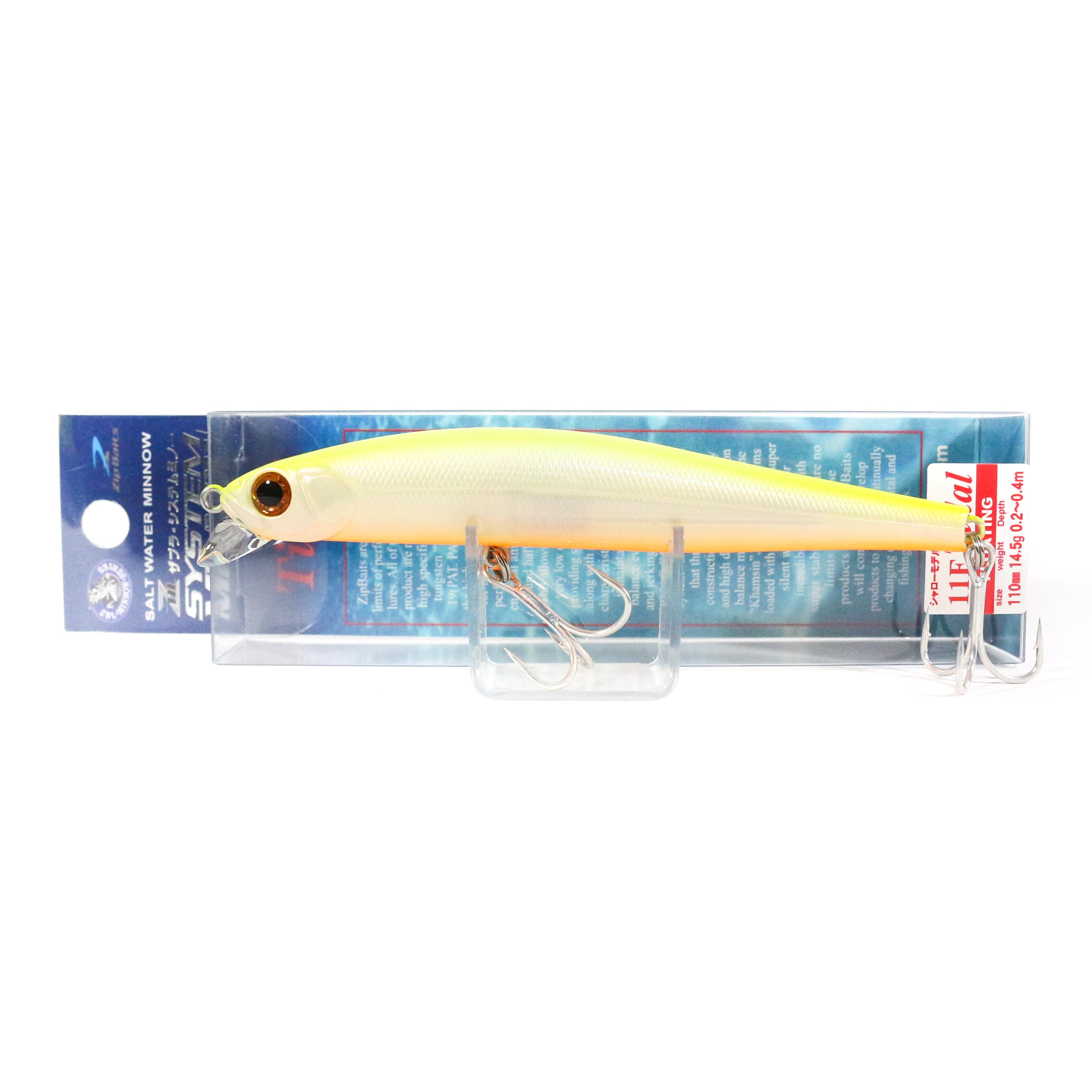

Zipbaits ZBL System Minnow 11F Приливная плавучая приманка 635 (4212)
