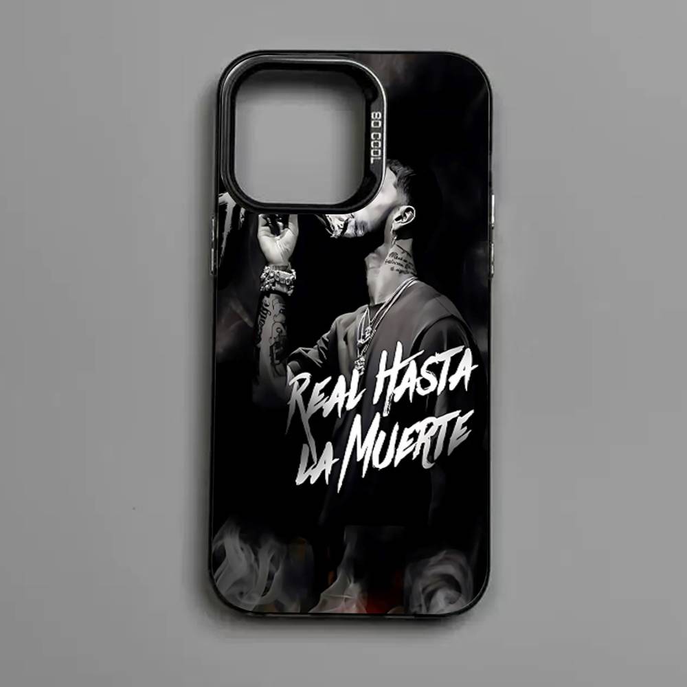 

Fashion Hot Rapper Anuel AA Phone Case For iPhone 17 16 15 14 13 12 11 Pro Max Plus Pro Colorful Shell iPhone 15 pro