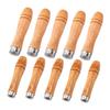 Wooden files Handle Set Wood Rasp Ergonomic Screw on Hardwood Woodworking Garage Maintenance Accessories Replacement