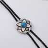 Adjustable Enamel Western Polo Tie Alloy Pendant Bow Tie Rope