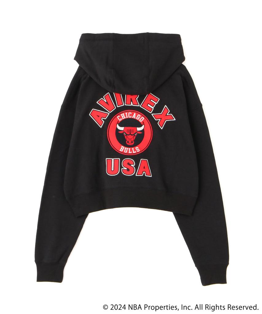 AVIREX NBA Size F Hoodie, Women's, 100, Red, 783-5131605