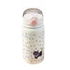 500ml ladies' cute cat pattern insulated cup 316 stainless steel insulated cup  stainless steel water bottle with straw