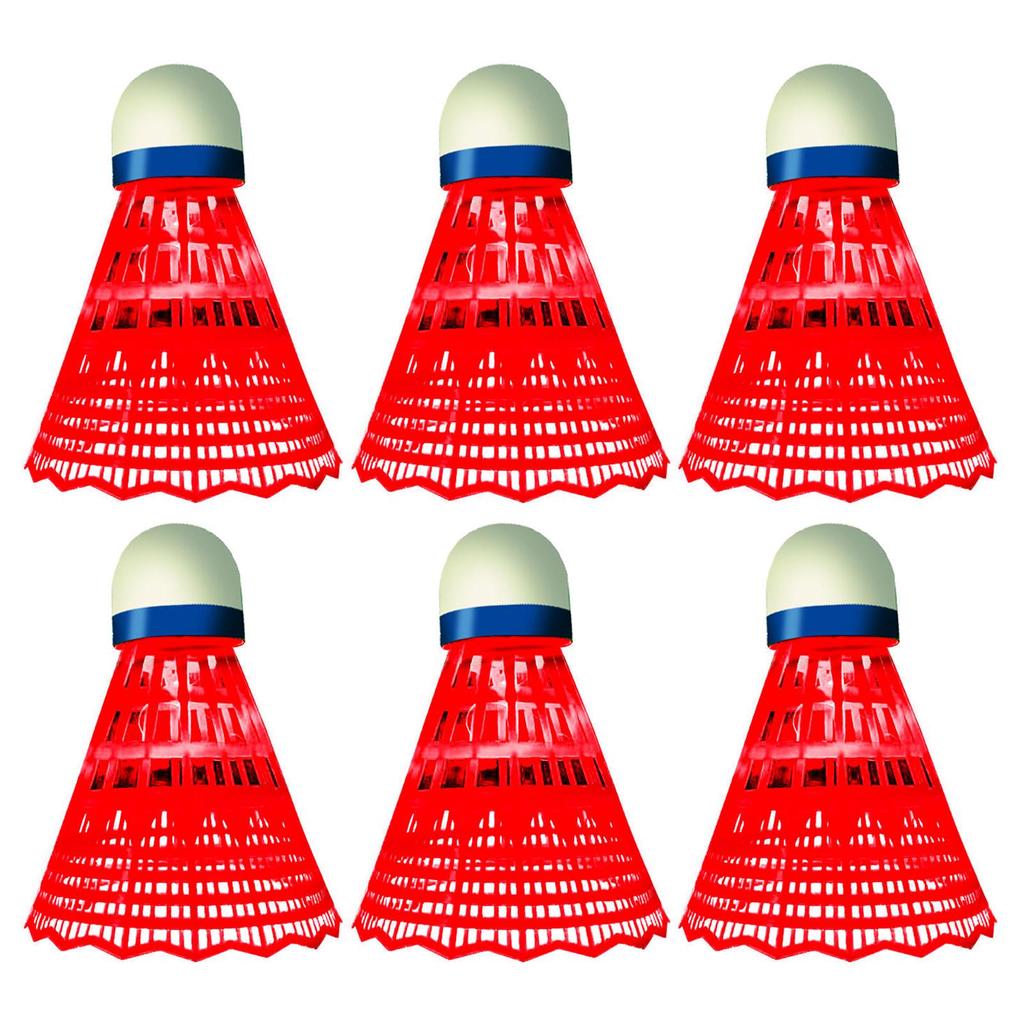 3/6Pcs Luminous Badminton Balls Set, Nylon Sport Badminton, Colorful Light-up Shuttlecocks for Indoor/Outdoor Sports