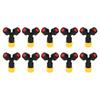 10Pcs Misting Nozzle G1/2 Male Thread Agriculture Garden Irrigation Sprayer Nozzles