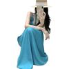 Seaside vacation dress women's summer French high-end feeling loose slim slim slim small suspender dress