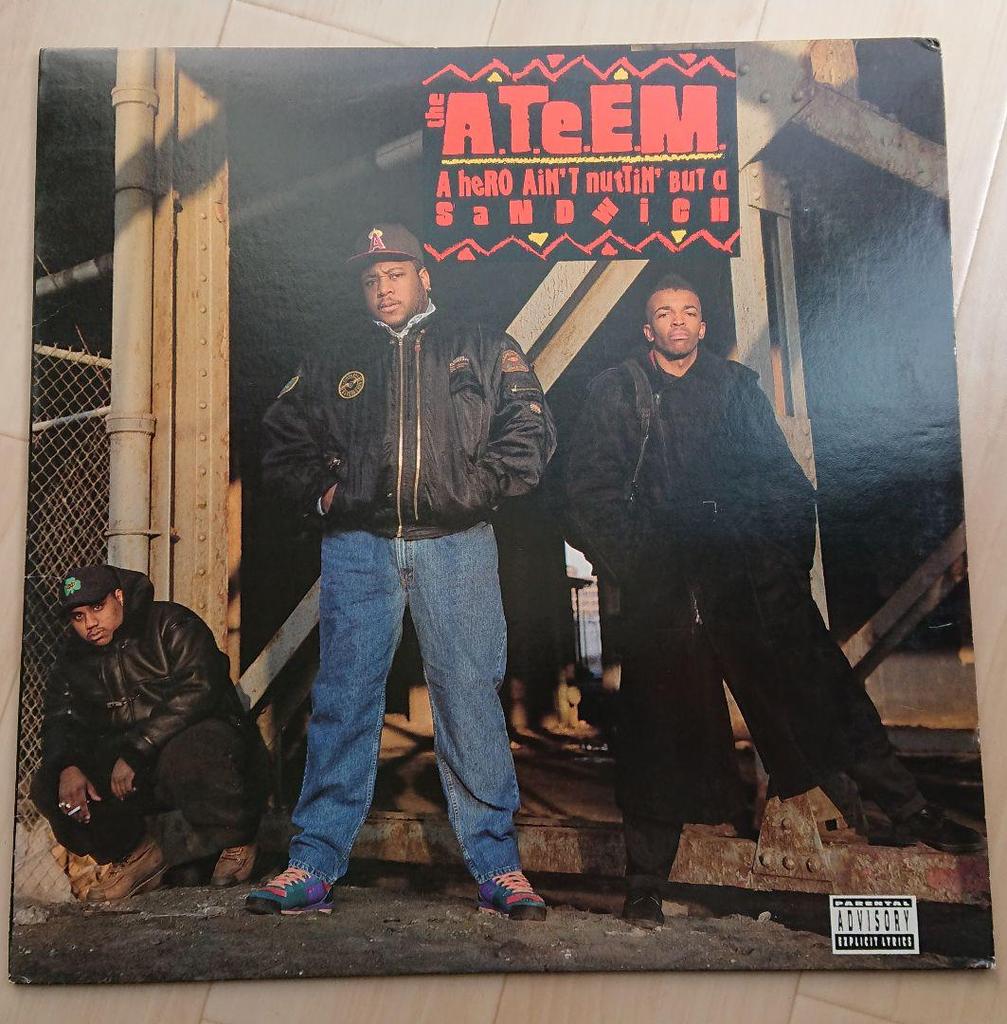 [USED] THE ATEEM CHUBB ROCK US original A.T.E.E.M.