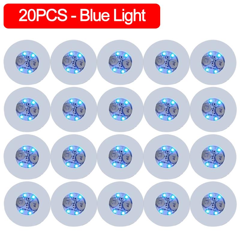 

3 режима, светодиодные фонари для подстаканников, светящиеся на батарейках стаканы для питья, подставки для чашек, лампы, бутылки с ликером, подушки для подставок, бары, декор для вечеринки 20PCS