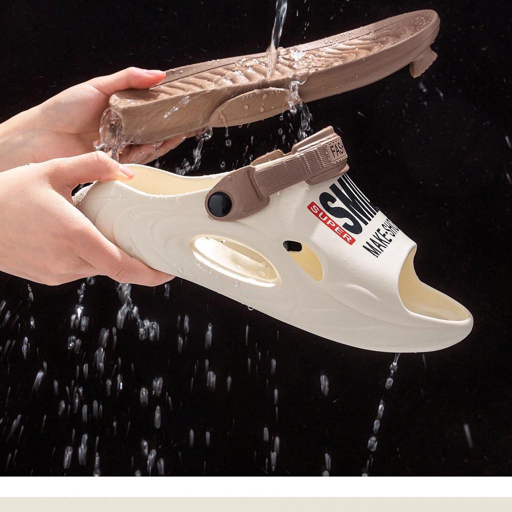 Lidani Men's Non-Slip EVA Summer Sandals: Thick Sole, Height-Enhancing Outdoor Sports and Beach Slippers