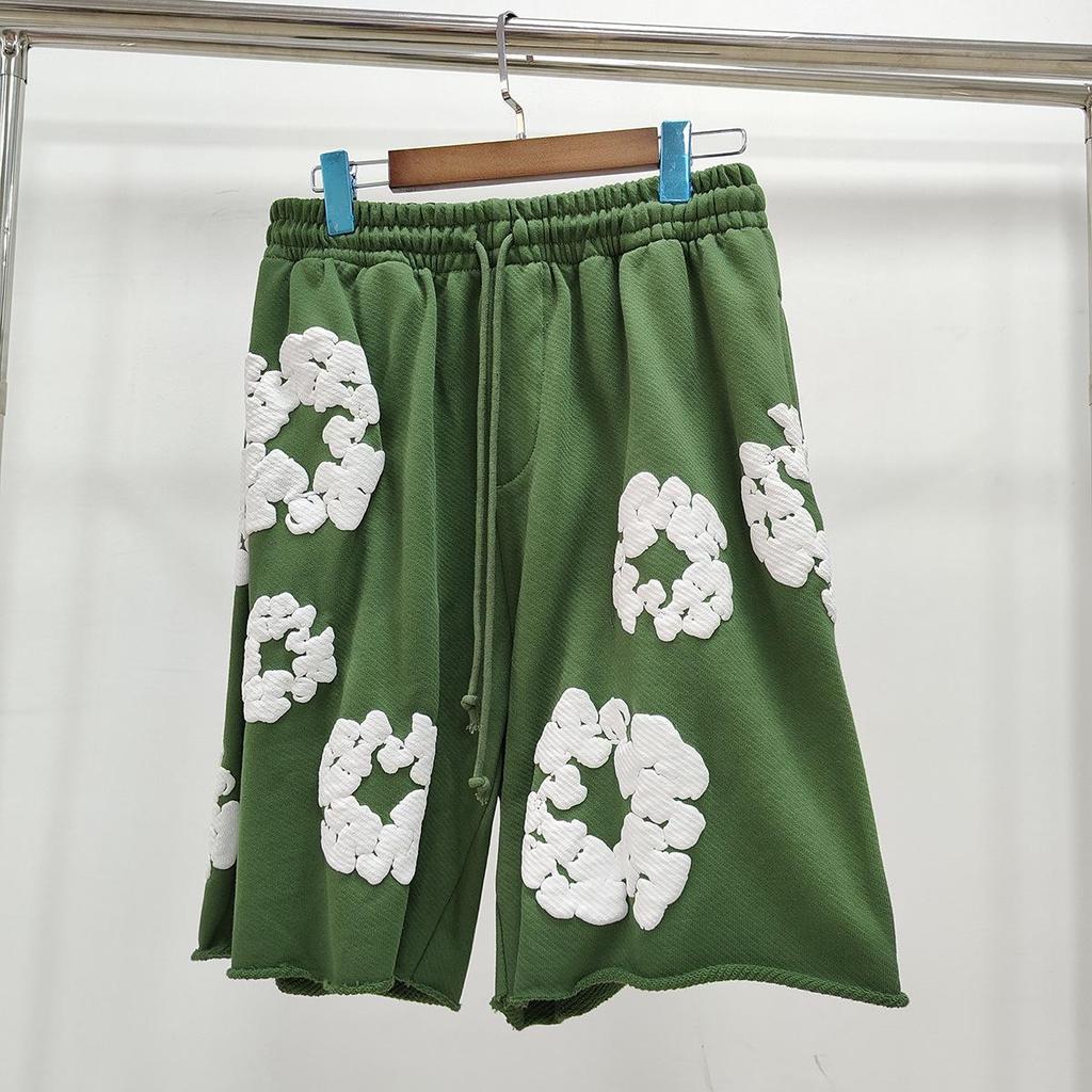 Kapok Print Spring/Summer Sports Casual T-Shirt & Shorts Unisex - New Trendy European & American Style