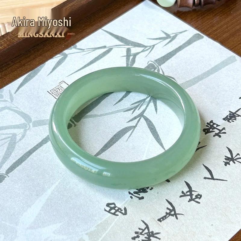 

Натуральный браслет из авантюрина и нефрита Хэтянь - Стиль Douyin Xiaohongshu Low Quality 58-60 Circle