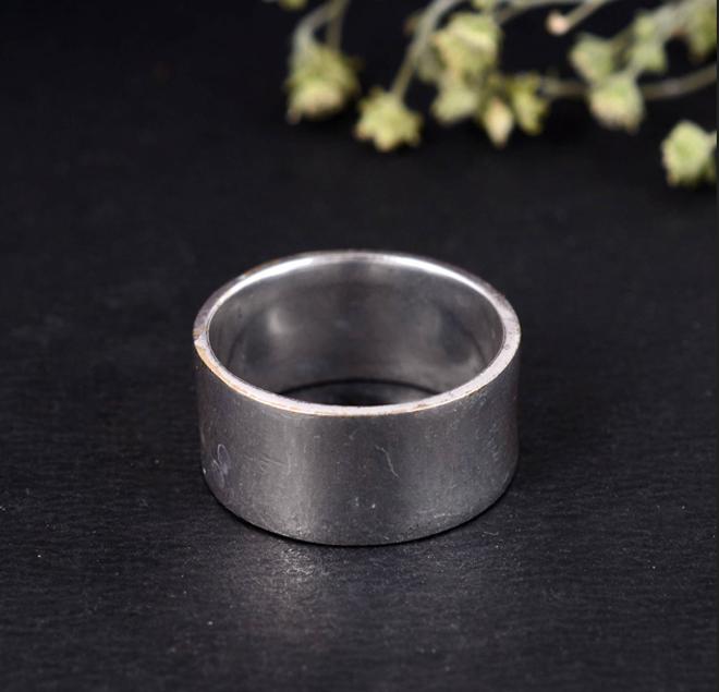 Adjustable Silver Therapy Ring – Handmade Joint Support Splint for Arthritis and Pain Relief