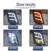 Compatible with Shaanxi Delong X3000 Headlight Assembly, Four-Lens Laser Full LED X5000 Super Bright.