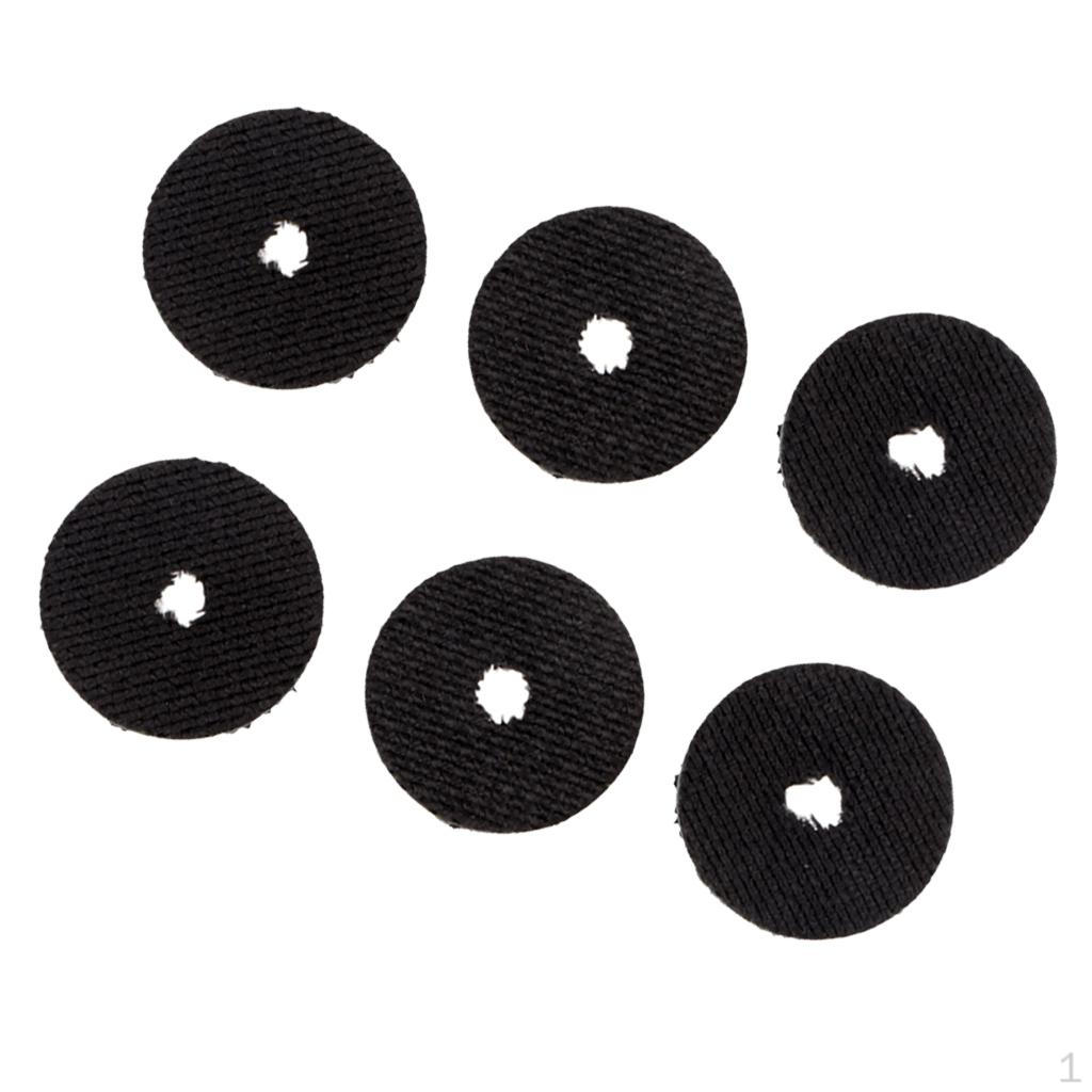6pcs Carbon Fiber Fishing Reel Drag Washers Parts 4000/6000