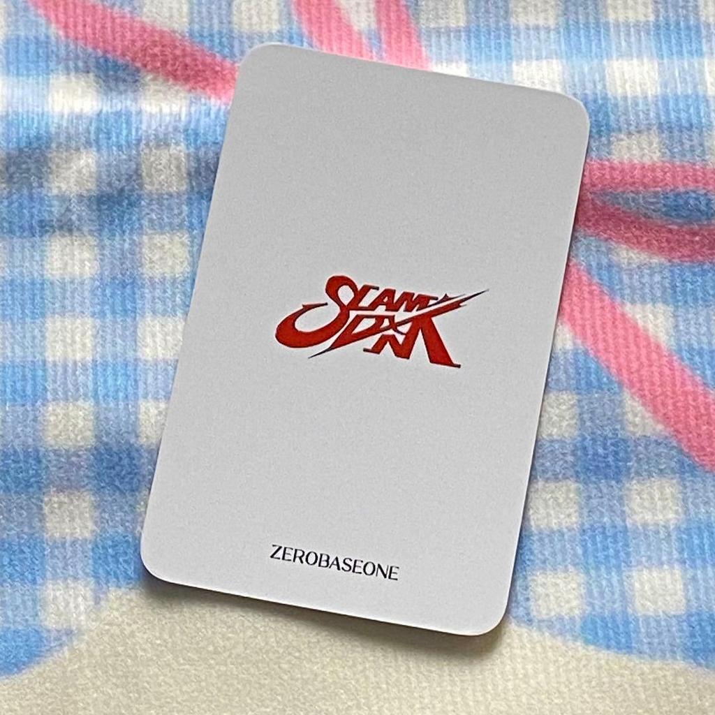 [USED] ZB1 Seok Mashu Korea Sanok SLAM DUNK Trading Card