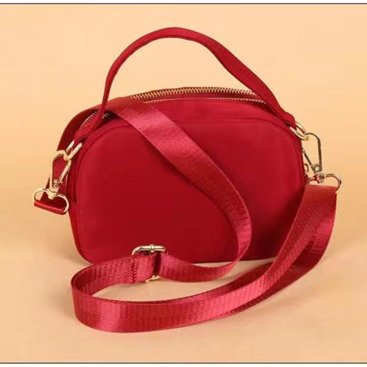 New Women's Bag Single Shoulder Crossbody Bag Hand-held Square Bag Multifunctional Oxford Versatile Shoulder Bag