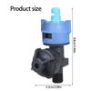 Farm Animal Temperature Regulator Nozzle With 180° 360 Humidifying PP Construction For Barns And Shed