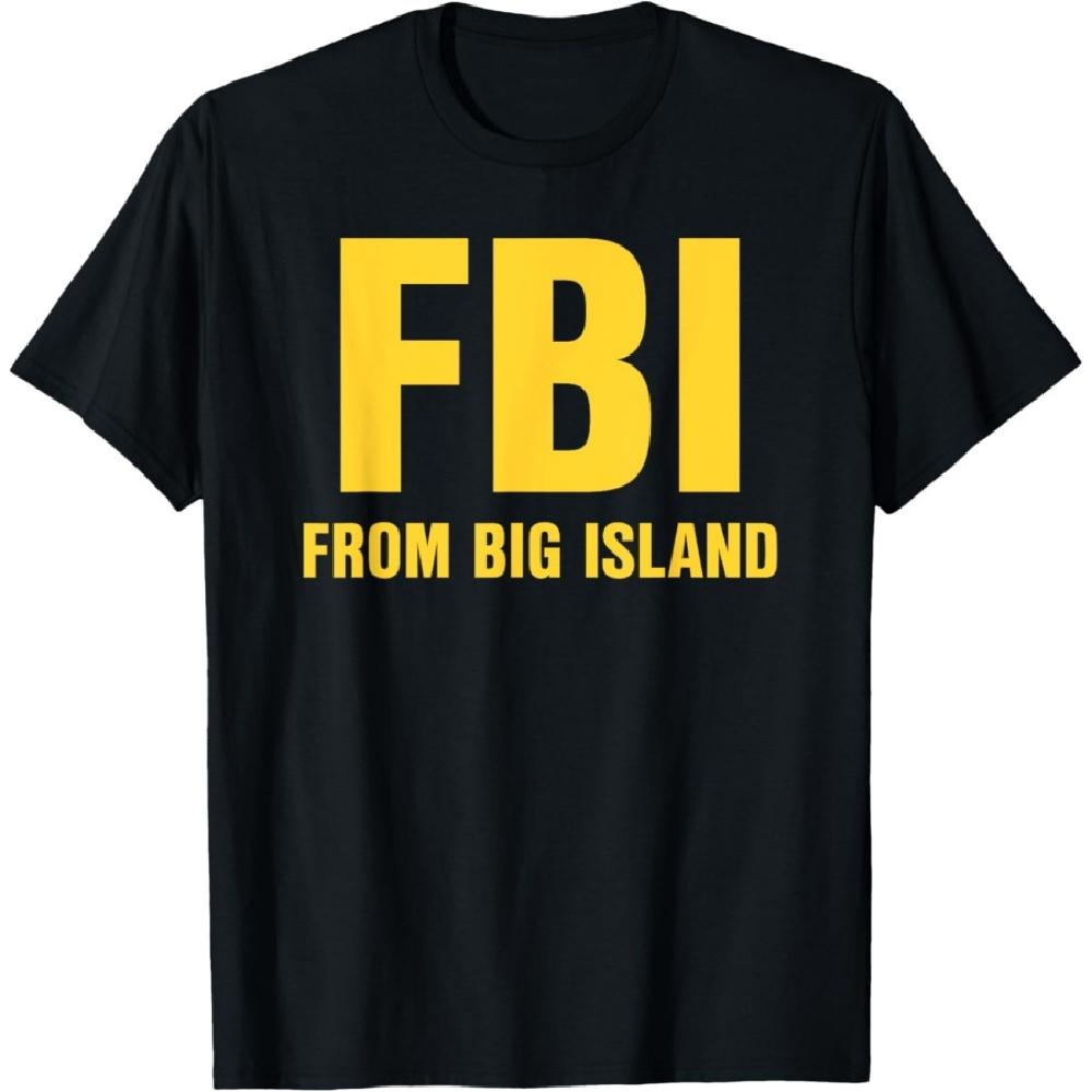 Футболка FBI From Big Island Local Hawaiian Roots Футболка S чёрный