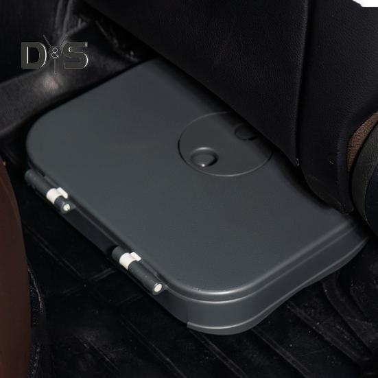 Retractable Portable Toilet Strong Load-capacity Adjustable Height Camping Toilet Portable Potty for Emergency Use