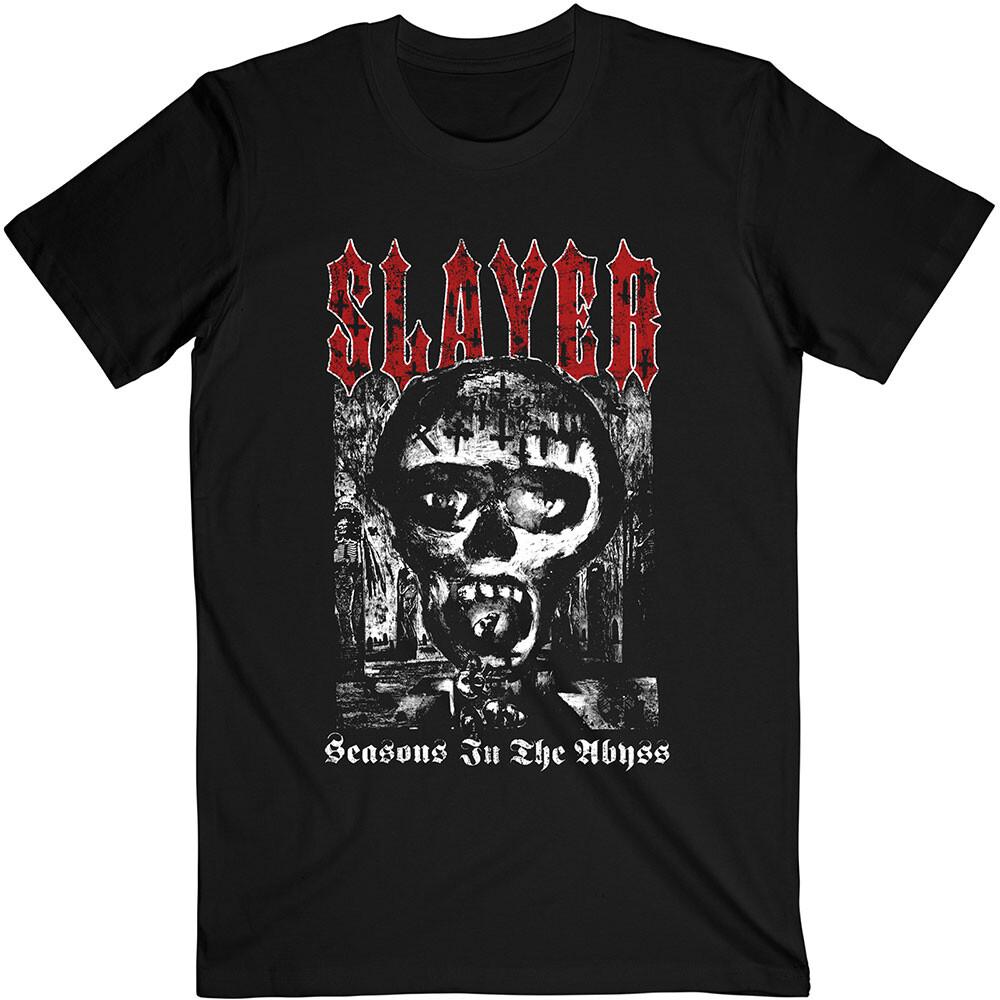 

26 Slayer Seasons Acid Rain Shirt S-XXL Thrash Metal T-Shirt Official Band Tshirt Unisex T-Shirt XXXXL