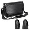 Shoulder PU Messenger Shoulder Crossbody Fits A4 and Large Business Multiple Business Unisex [MXYOO] Men's Bag, Leather, Expandable, Bag, Bag, Bag,