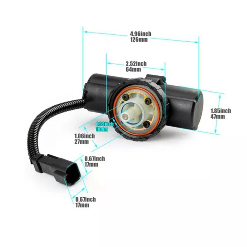 Bomba Eléctrica de Transferencia de Combustible Para Tractor Retroexcavadora Caterpillar CAT 428D 428E 430D 432D 432E 434E 444E 249-7669 232-5877 Reemplazo